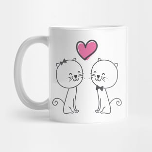 Cat's in love Mug